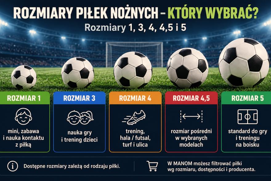 Dobór piłki do wieku
