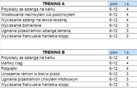 Metody treningu FBW