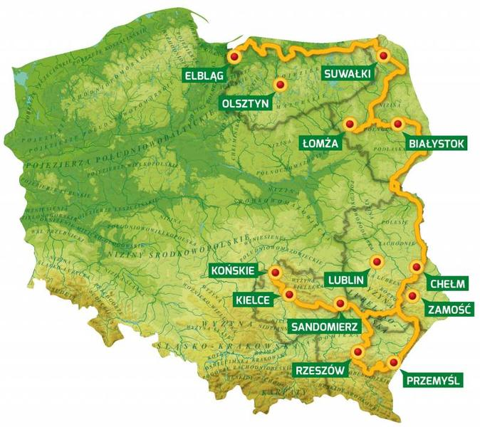 Miejsca obsługi rowerzystów