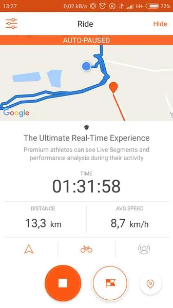 Strava dla rowerzystów